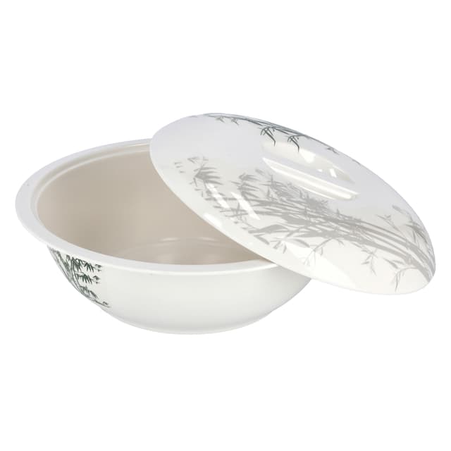 صحن شوربة M/W ميلامين 8 بوصة مع غطاء أبيض رويال فورد M/W 10"Bowl with Lid 1X18 - 175567