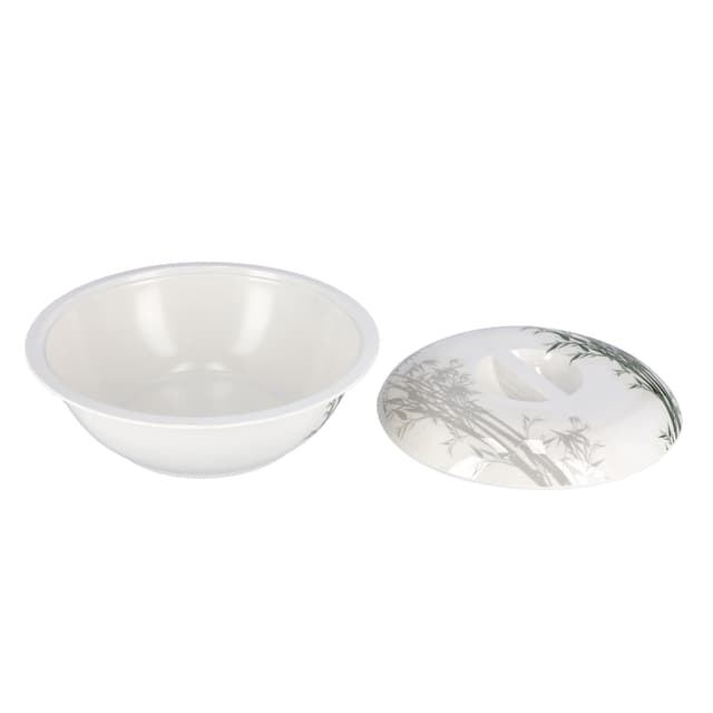 صحن شوربة M/W ميلامين 8 بوصة مع غطاء أبيض رويال فورد M/W 10"Bowl with Lid 1X18 - 175566