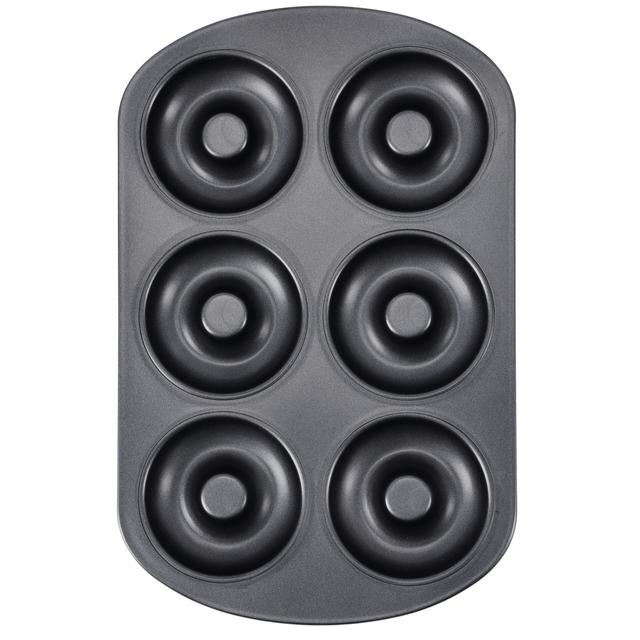 Royalford 6 Cavity Donut Pan/Dark grey 1X24 - SW1hZ2U6NDA1Nzk1