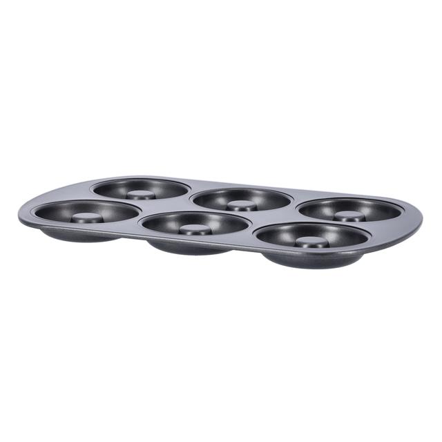 Royalford 6 Cavity Donut Pan/Dark grey 1X24 - SW1hZ2U6NDA1Nzk3