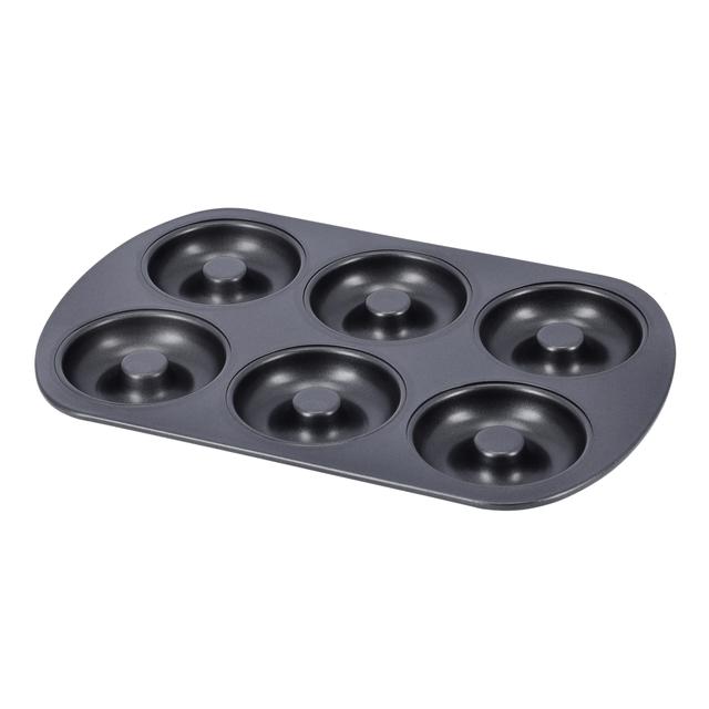 Royalford 6 Cavity Donut Pan/Dark grey 1X24 - SW1hZ2U6NDA1ODAx