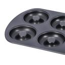 Royalford 6 Cavity Donut Pan/Dark grey 1X24 - SW1hZ2U6NDA1ODAz