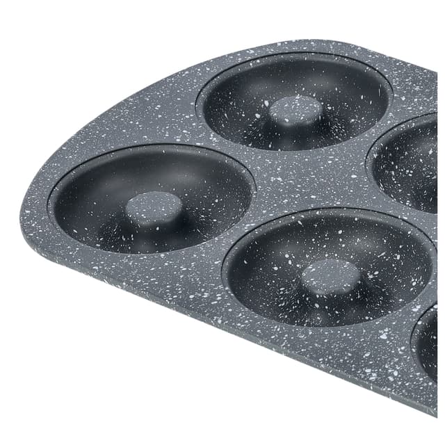 Royalford 6 Cavity Donut Pan/Marble Color 1X24