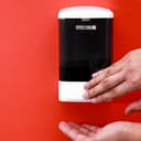 علبة صابون سائل للحائط (ذات زر ميكانيكي) Royalford Liquid Soap Dispenser