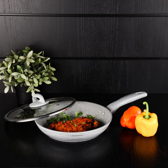 مقلاة جرانيت غير لاصقة (22CM) Royalford Granite CoatedSmart Frypan