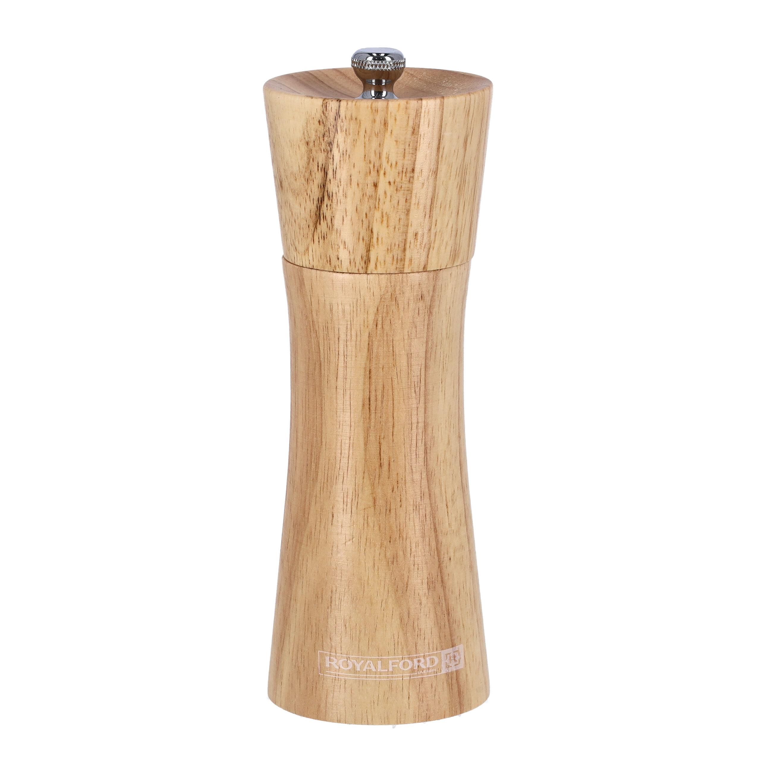 Royalford Wooden Pepper Mill With Grinder 6"