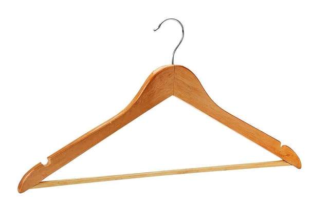 طقم علاقات ملابس خشبية - 4 قطع Rotating Wooden Hanger Set - Royalford