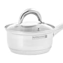 Royalford 6 Pcs Stainless Steel Saucepan Set – Highly Durable Design, Tempered Glass Lid, Pfoa Free