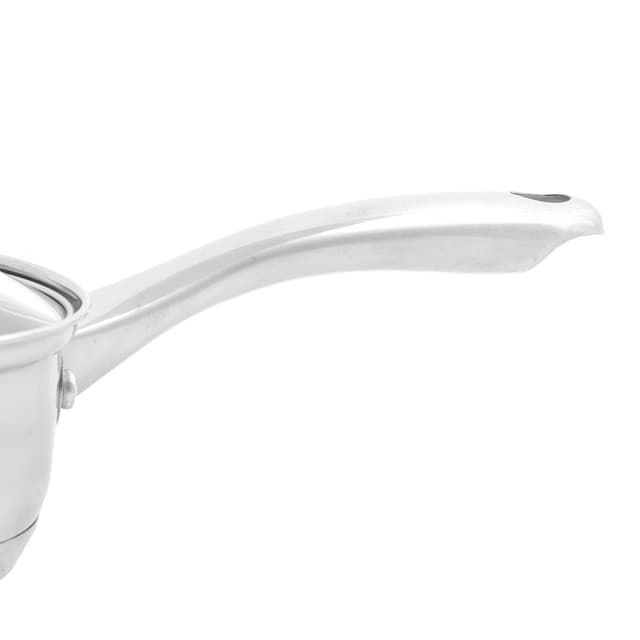 Royalford 6 Pcs Stainless Steel Saucepan Set – Highly Durable Design, Tempered Glass Lid, Pfoa Free