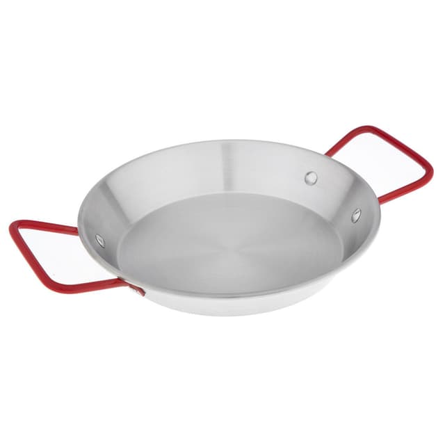 مقلاة البايلا من الستانلس ستيل المقاوم للصدأ مقاس 30سم من رويال فوردRoyalford Stainless Steel Paella Pan