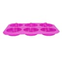 قالب ثلج سليكون دونات بنفسجي رويال فورد Royalford Silicone Donut Mold With 6 Cavities – Food Grade Silicone, -40°C To 230°C, 18×26 Cm, Easy
