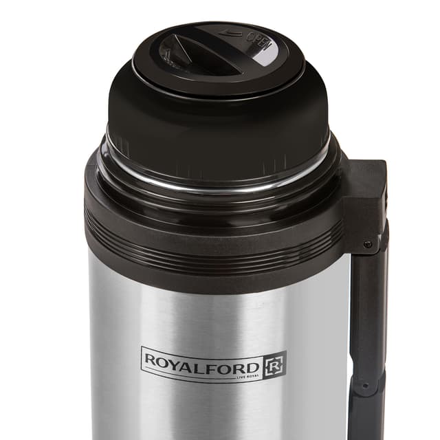 مطرة ماء ستانلس ستيل 1.2 لتر | Royalford Insulated Water Vacuum Bottle
