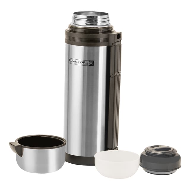 مطرة ماء ستانلس ستيل 1.2 لتر | Royalford Insulated Water Vacuum Bottle
