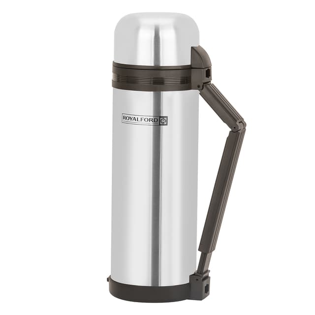 مطرة ماء ستانلس ستيل 1.2 لتر | Royalford Insulated Water Vacuum Bottle