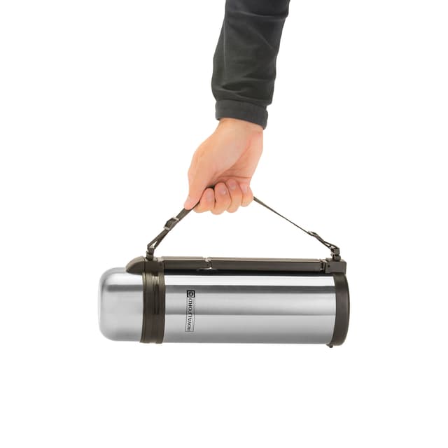 مطرة ماء ستانلس ستيل 1.2 لتر | Royalford Insulated Water Vacuum Bottle