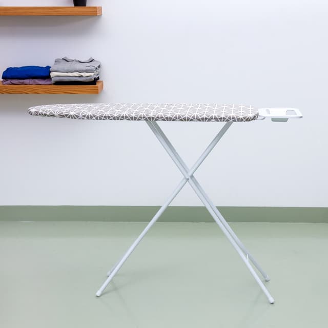 Royalford RF1510IB Mesh Ironing Board 134cmx33cmx88cm - Portable, Steam Iron Rest, Heat Resistant Cover |Lightweight Board with Adjustable Height & Rubber Feet Cover - 173174