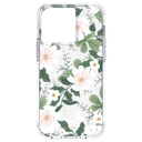 Rifle Paper Co. Rifle Paper Apple iPhone 13 Pro Floral Case - Minimalist Design Wireless Charging Compatible, AntiMicrobial Surface, 10 ft Drop Protection, Anti-Scratch Technology - Willow