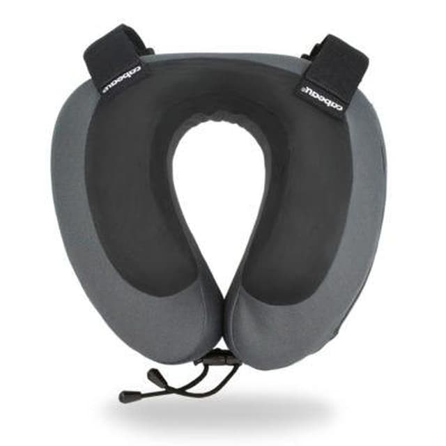 وسادة رقبة قابلة للتعديل مع حقيبة اسفنجية - معدني - Memory Foam Evolution S3 Pillow - Cabeau