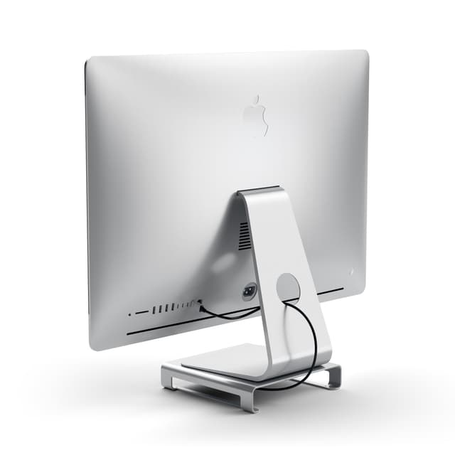 حامل للشاشة فضي Aluminum Monitor Stand Hub من Satechi