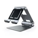 حامل للجوال رمادي R1 Aluminum Multi-Angle Foldable Tablet & Phone Stand من Satechi