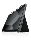 STM DUX PLUS for Apple iPad Air 10.9" 4th Gen - Ultra Protective Case, Clear Transparent Back, Military Drop Test Certified w/ Apple Pencil Storage, Supports Auto Sleep/Wake Function - Black