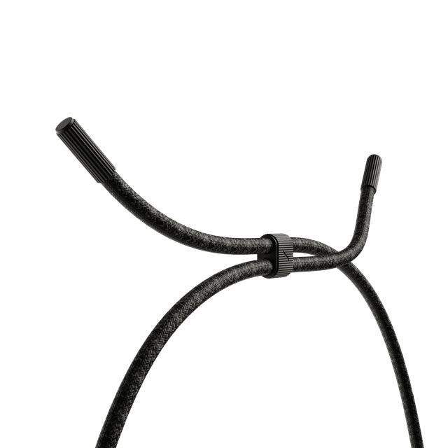 حمالة هاتف قماشية لون أسود Crossbody strap for Native Union Clic Pop - Native Union