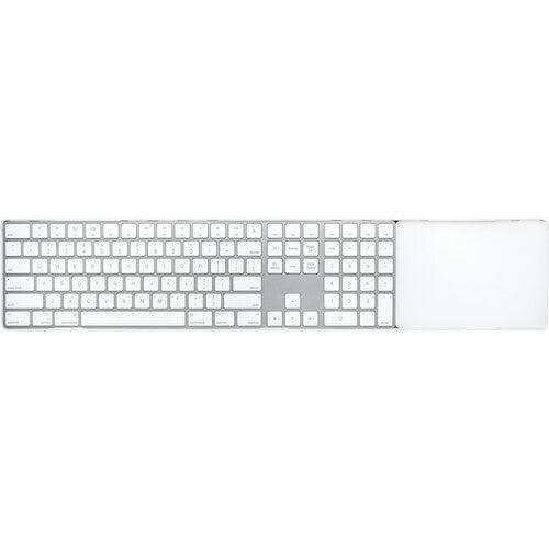 Twelve South MagicBridge Extended | Connects Apple Magic Trackpad 2 to Apple Wireless Keyboard w/ Numeric KeyPad, Trackpad and Keyboard not Included - White