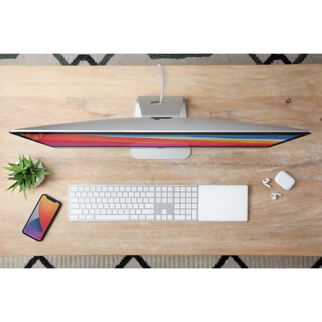 منظم لوحة مفاتيح وماجيك تراك باد 2 ابل تويلف ساوث أبيض Twelve South MagicBridge Extended | Connects Apple Magic Trackpad 2 to Apple Wireless Keyboard