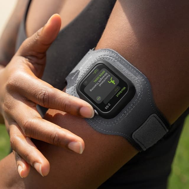 سوار ساعة ابل رمادي ActionSleeve 2 for Apple Watch 40mm من Twelve South