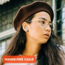 سماعات جي بي إل اللاسلكية اللون الأزرق JBL Wave 300TWS True Wireless