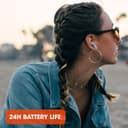 سماعات جي بي إل اللاسلكية اللون الأزرق JBL Wave 300TWS True Wireless