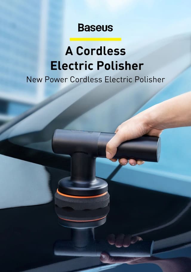 مكينة بوليش السيارات جهاز تلميع السيارة اللاسلكي  Baseus Car Electric Wireless Polisher