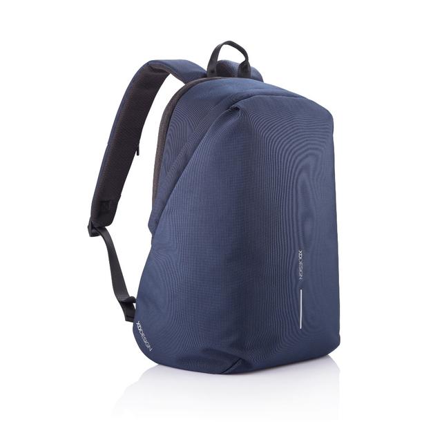 XD Design XD-Design Bobby Softpack Anti-Theft Backpack - Laptop & Tablet Travel Bag, Hidden Zipper, Cut Resistant, RFID Protected Pocket, w/ USB charging port, Multi Compartments & Water Replellant - Blue - SW1hZ2U6MzYzNTg3
