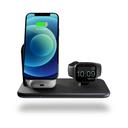 Zens Aluminium 4-in-1 MagSafe Compatible Wireless Charger - Charge iPhone, Airpods, Apple Watch Simultaneously + Built-in USB port for Wired Charging 4th device, comes w/ 45W USB PD Power Supply - SW1hZ2U6MzYzNjI5