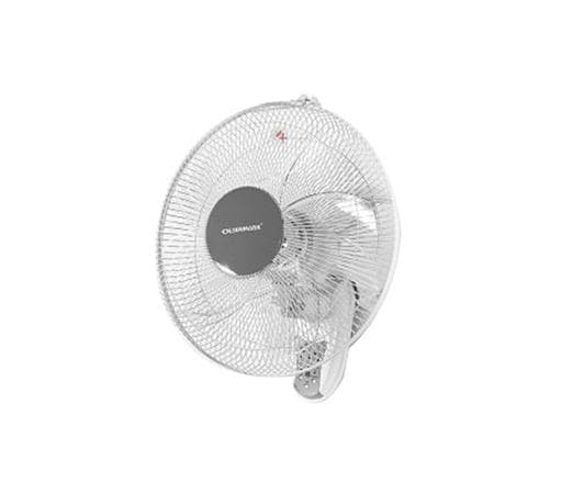 Olsenmark Wall Fan With Remote, 16 Inch -3 Speed Setting - Powerful Motor - Timer Function - Cooling