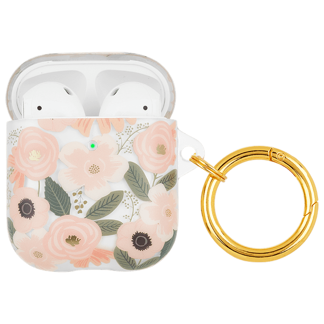 كفر سماعة ابل مزخرف Apple Airpods Case Fashionable Case for Airpods Wireless Charging Compatible من Rifle Paper Co - SW1hZ2U6MzU5MDYy