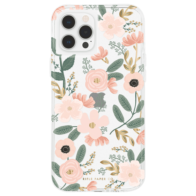 Rifle Paper Co. iPhone 12/12 Pro Case - Wild Flowers - Micropel - SW1hZ2U6MzYwNTU2