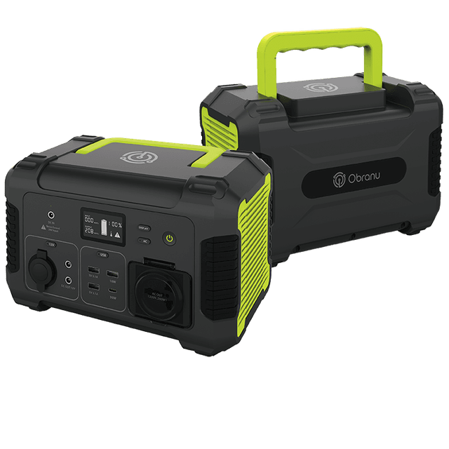 مولد طاقة محمول Rockbox 500 Portable Power Station بسعة 78000 مللي أمبير