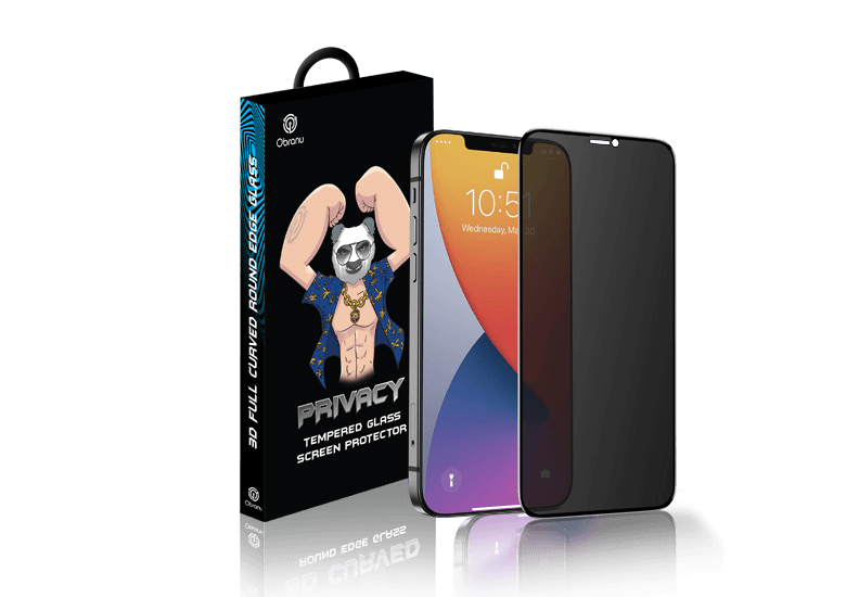 شاشة حماية للخصوصية Obranu Privacy Glass Screen Protector For iPhone 12 / 12mini / 12 pro / 12 pro max