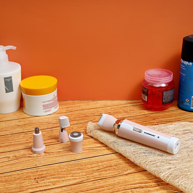 Olsenmark Rechargeable Ladies Epilator, 4 In 1