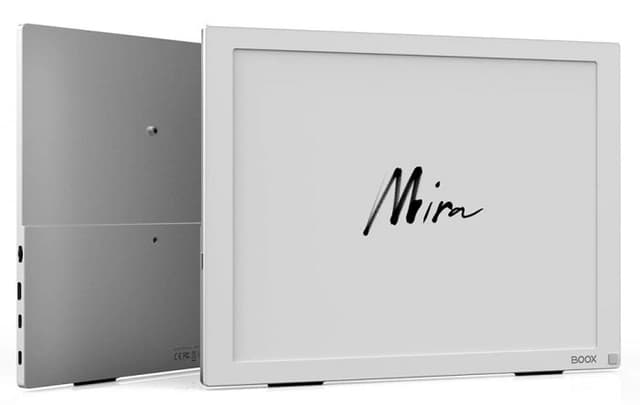 Boox Mira portable E-ink monitor Measures 13.3 inches