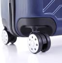 طقم حقائب سفر 3 حقائب مادة ABS بعجلات دوارة (20 ، 24 ، 28) بوصة أزرق PARA JOHN - Travel Luggage Suitcase Set of 3 - Trolley Bag, Carry On Hand Cabin Luggage Bag (20 ، 24 ، 28) inch - SW1hZ2U6NDE4NDA4