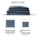 PARRY LIFE Single flat Sheet -90GSM MICRO FIBER - Machine Washable Breathable Fabric- Elastic Corners - Wrinkle and Fade Resistant - (160X240) - SW1hZ2U6NDE4NTQ4