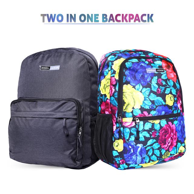شنطة ظهر متعددة الإستخدامات مقاس 19 – عدد 2 PARA JOHN Backpack Rucksack - Travel Laptop Backpack - SW1hZ2U6NDUzODQx