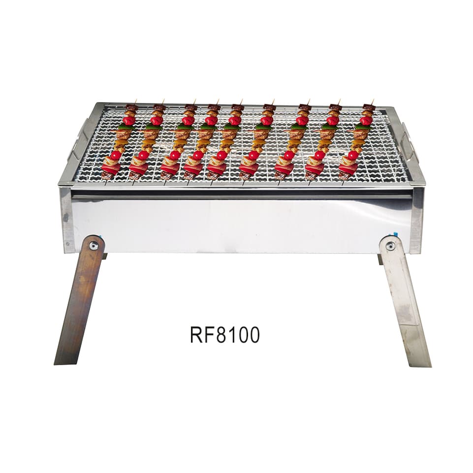 Royalford Folded Bbq Grill Rack Set, 2Pieces