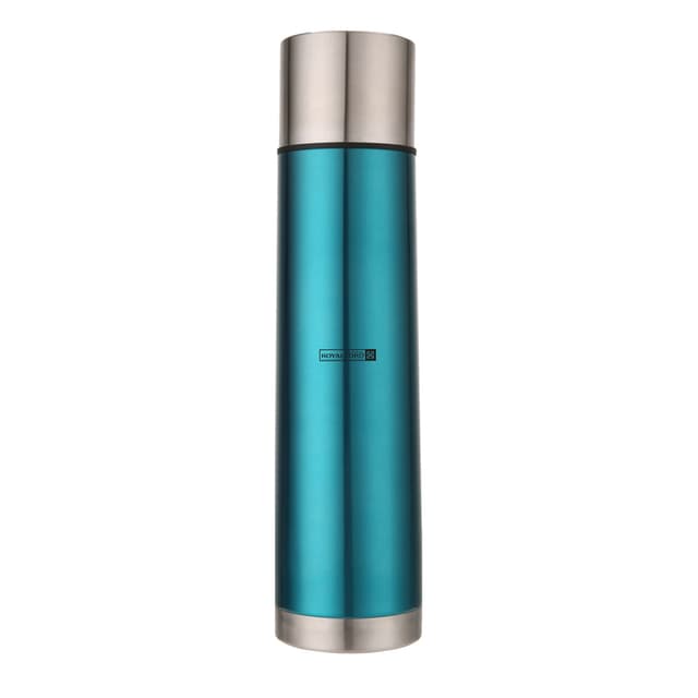ترمس ماء (مطره ماء) 1 لتر Royalford Stainless Steel Double Wall Vacuum Bottle