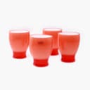 Royalford Pink Acrylic Glass Set, 4Pieces
