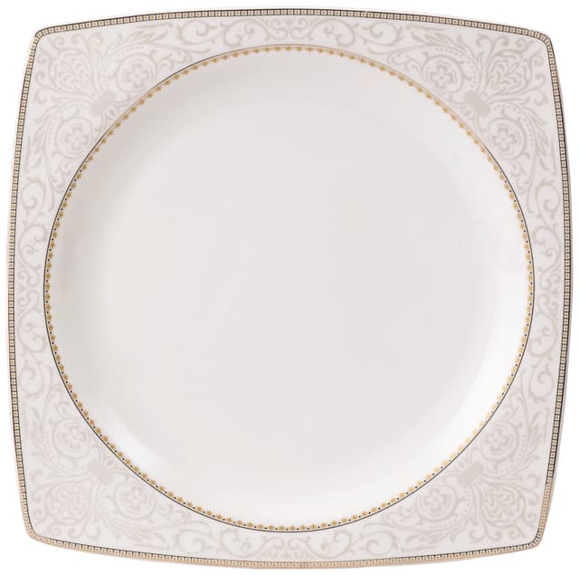 طقم عشاء بورسلين 47 قطعة Royalford 47Pcs Fine Bone Premium Dinner Set - 303873