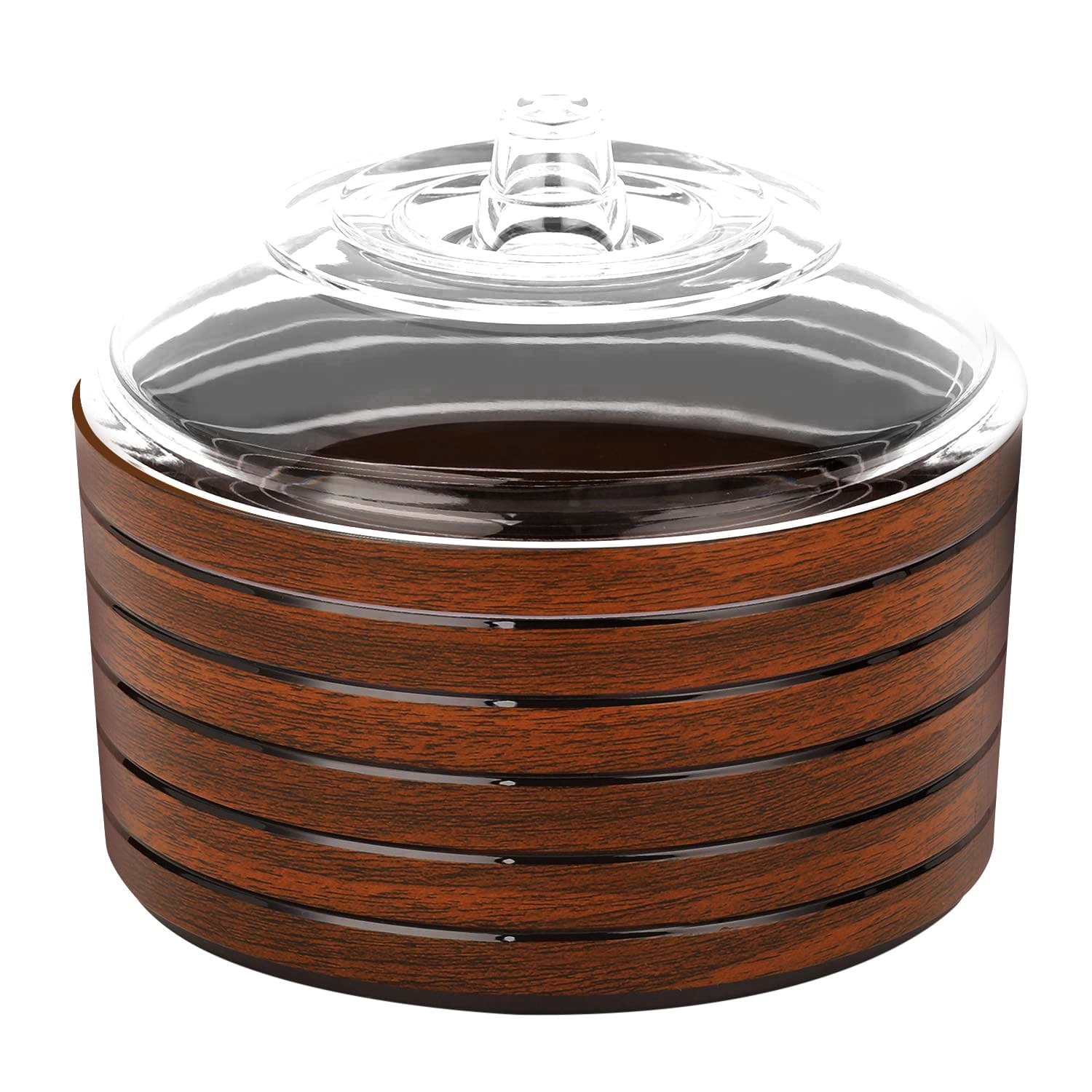 علبة حلوى 920 مل  Royalford Cherry Wood Acrylic Candy Pot