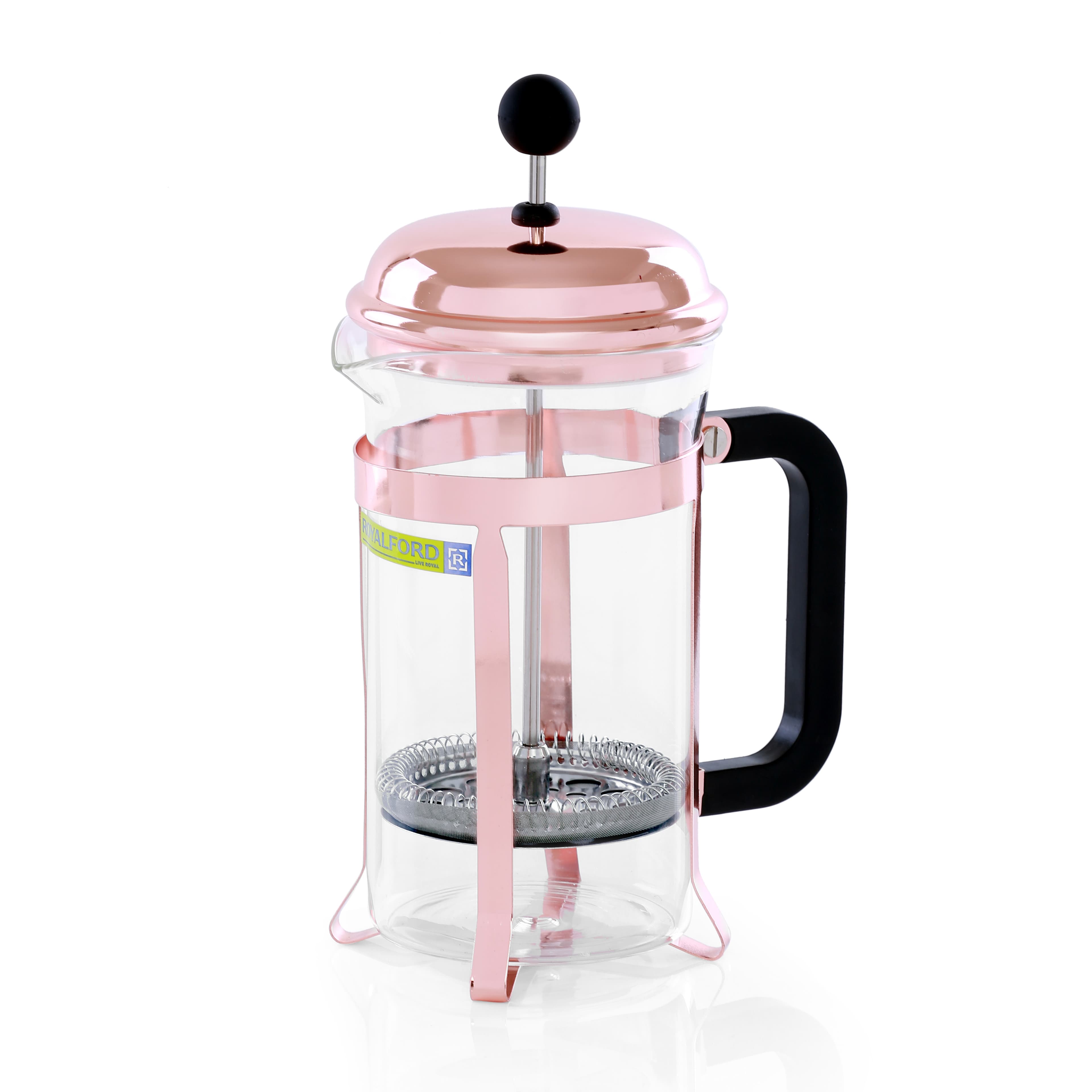 Royalford Rose Gold French Press 350 Ml